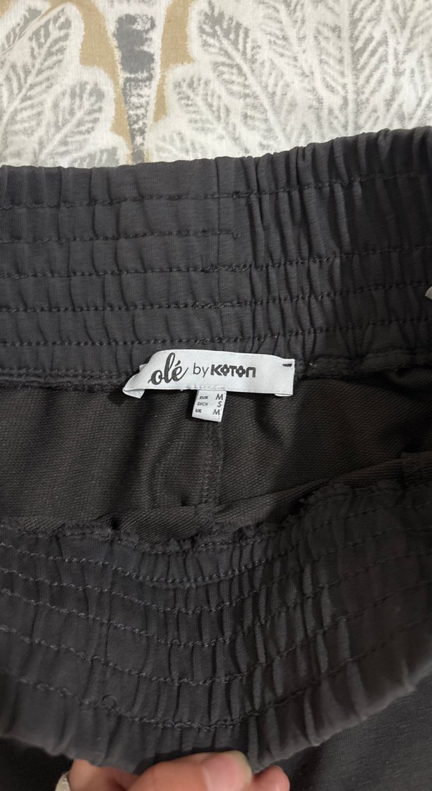 Gri Kadın Rahat Kesim Eşofman Altı - Görsel 3