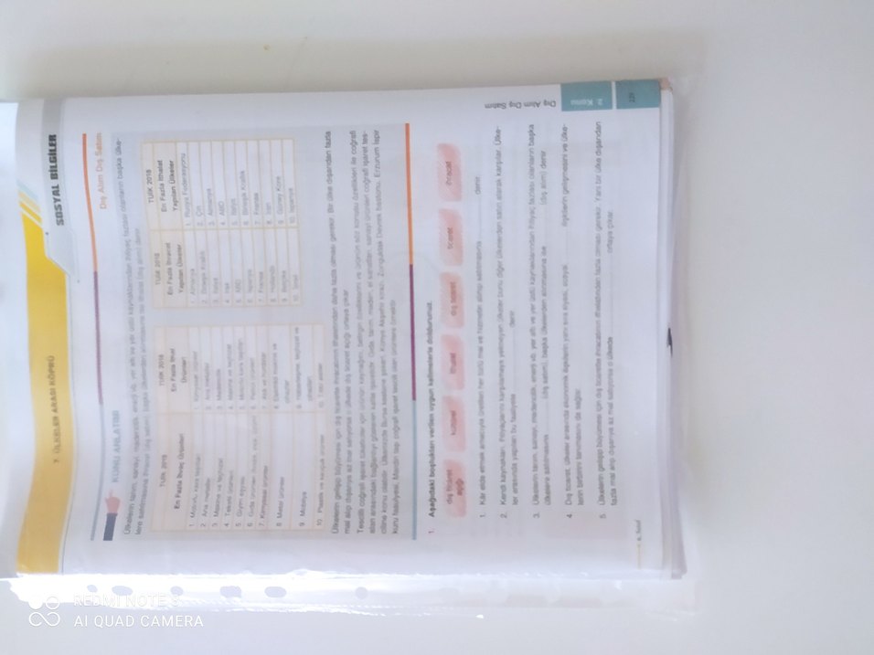 Sınav Hazırlık Kitapçığı Sayfası - Görsel 2