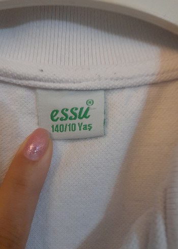 10 Yaş Beden unisex okul lacosu