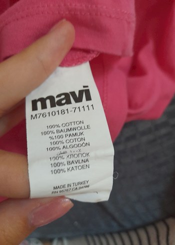 9 Yaş Beden pembe Renk Kız Çocuk Pembe Kısa Kollu Basic Tişört