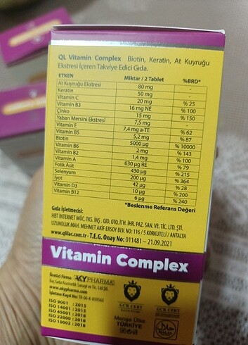 Quality life complex vitamin - Görsel 7
