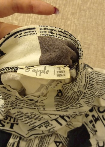 M beden yazılı crop - Görsel 3