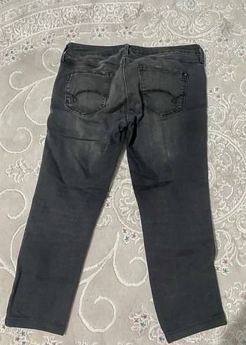 Mavi marka Gri Bağcıklı Street Style Kadın Kot Pantolon - Görsel 3