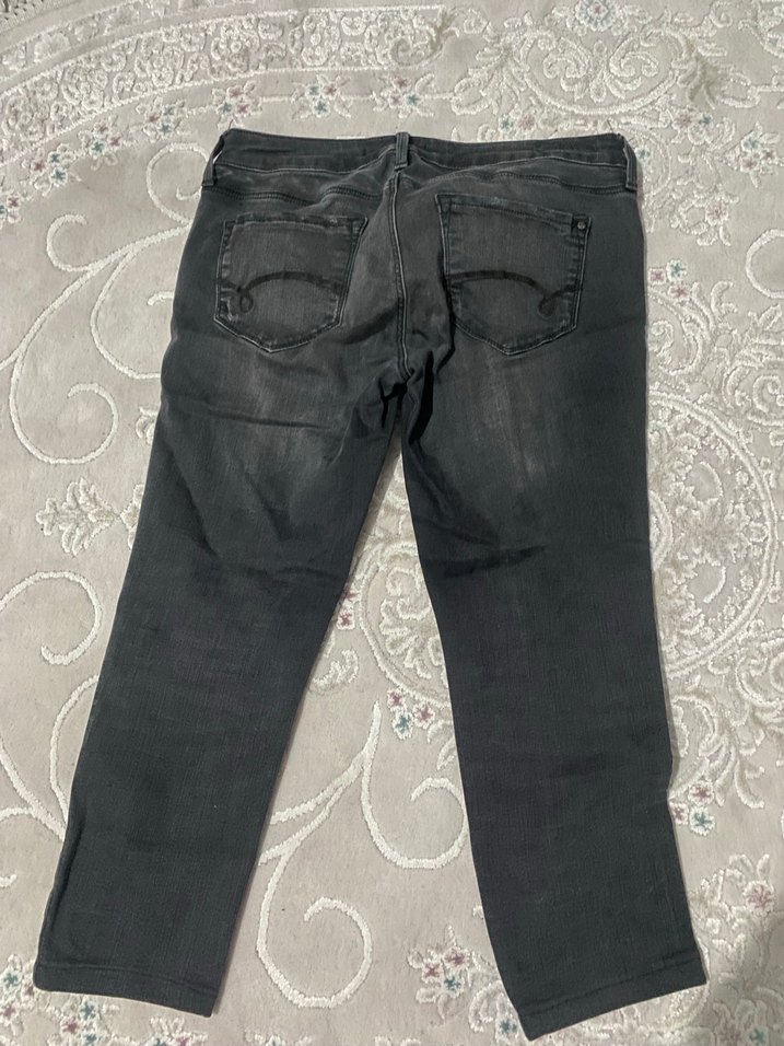 Mavi marka Gri Bağcıklı Street Style Kadın Kot Pantolon - Görsel 3