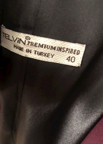 Diğer Bordo Kürklü Midi Kaban