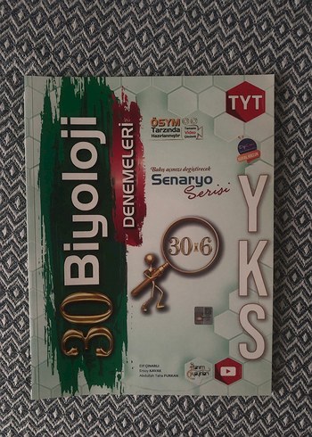 TYT Biyoloji 30 Deneme Sınavı