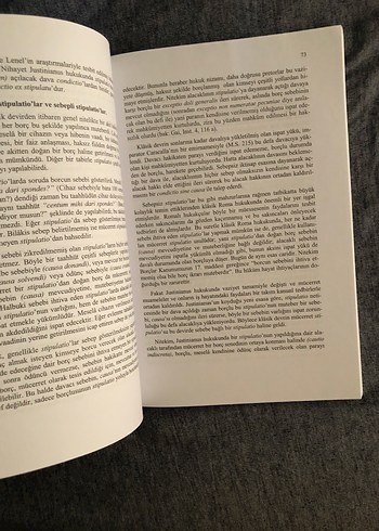  Roma Hukuku Dersleri - Borçlar Hukuku Kitabı
