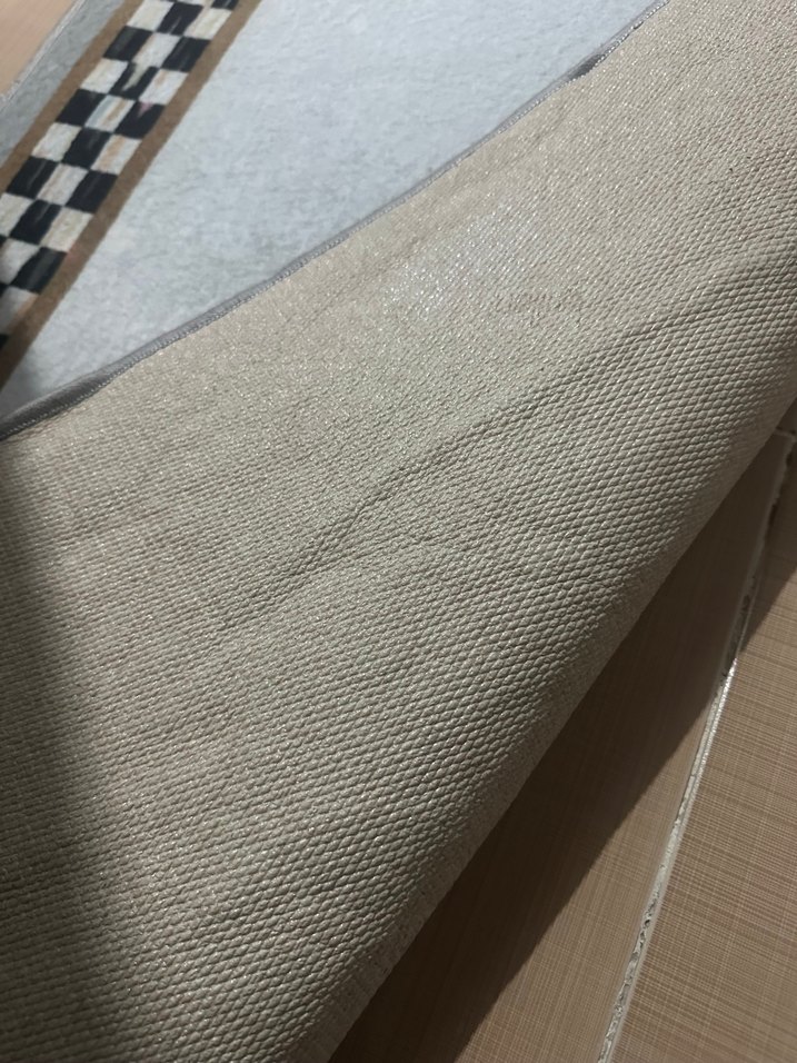 Modern Klasik Beyaz Gri Mutfak Halısı - Görsel 5