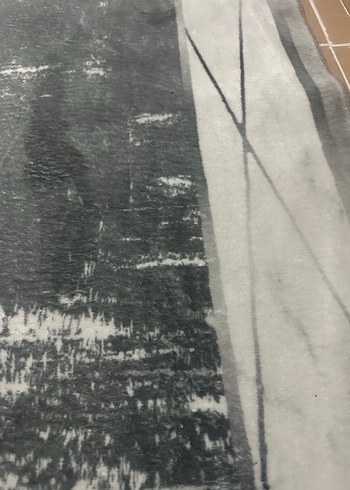 Modern Siyah ve Gri Halı - Görsel 3