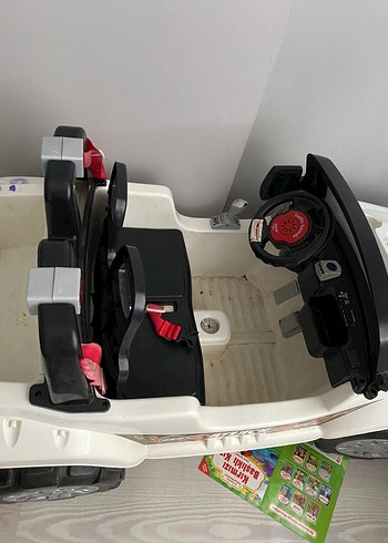 Beden beyaz Renk Beyaz Çocuk Elektrikli Binilebilir Araba