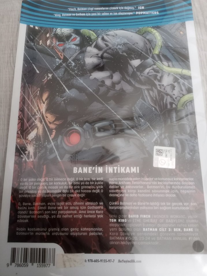 Batman Cilt 3: Ben, Bane - Görsel 2