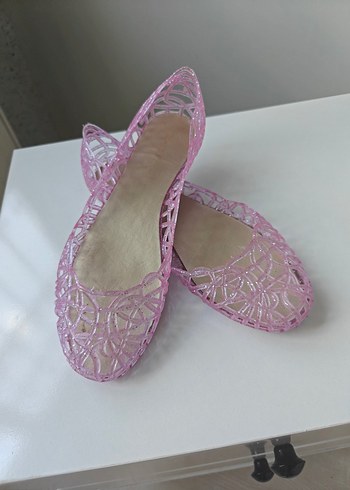 Twigy Pembe Dantel Detaylı Deniz Ayakkabısı