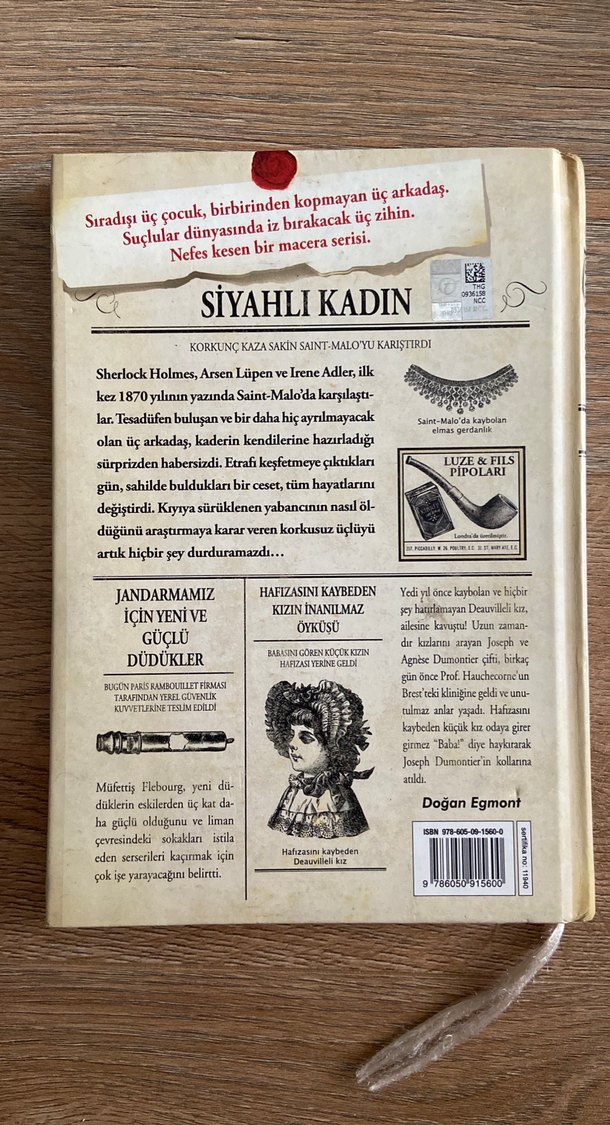 Sherlock, Lüpen ve Ben - Siyahlı Kadın - Görsel 2