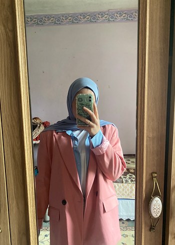 Diğer Pembe Kadın Blazer Ceket