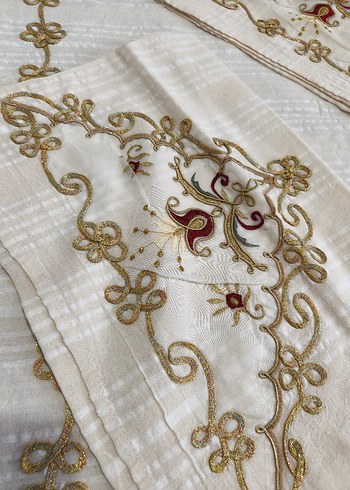 İşlemeli pike, nevresim takımı - Görsel 3