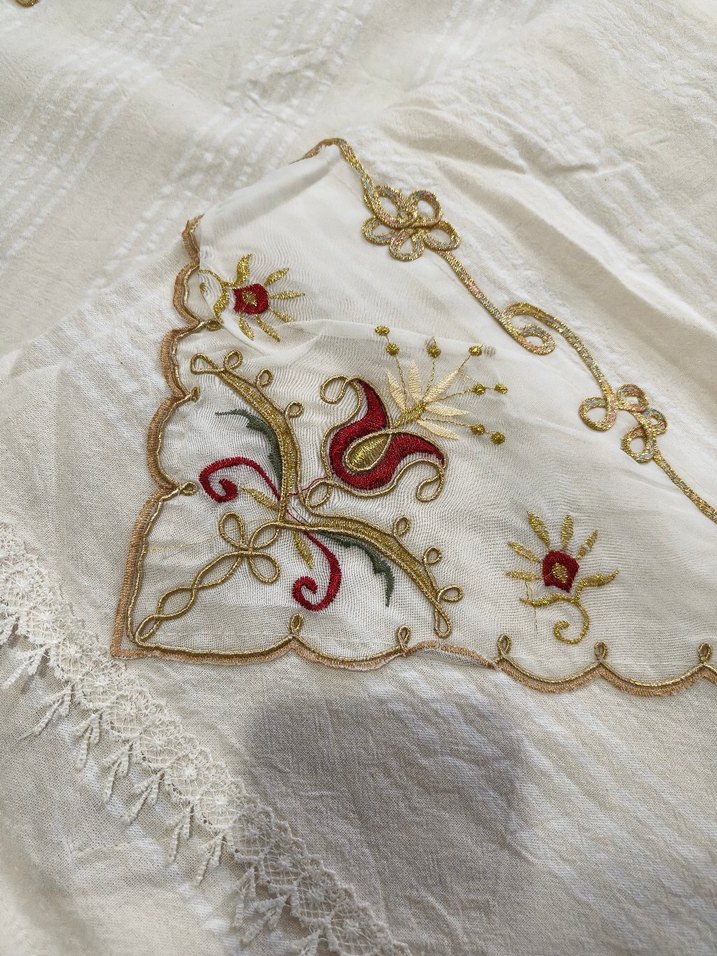 İşlemeli pike, nevresim takımı - Görsel 5