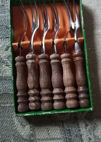 Antika alman rustik çatal
