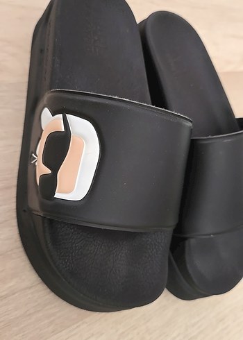 KARL LAGERFİLDSiyah Kadın Platform Terlik