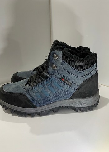 37 Beden Antrasit/mavi renkli unisex outdoor bot
