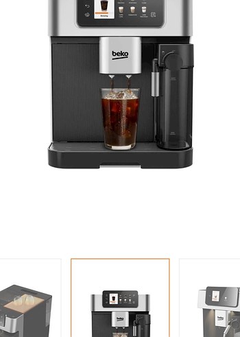 Beko Gri Beyaz Otomatik Kahve Makinesi - Görsel 3