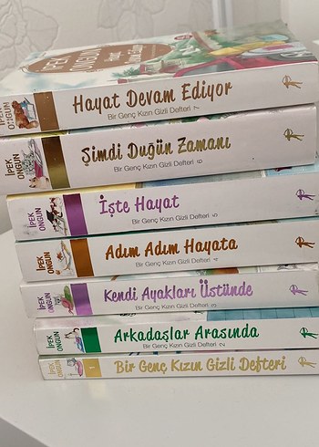 Bir Genç Kızın Gizli Defteri Roman Seti