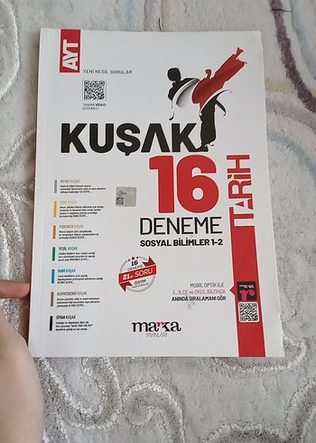  Beden Renk AYT Tarih Soru Bankası ve 16 Deneme Kitabı
