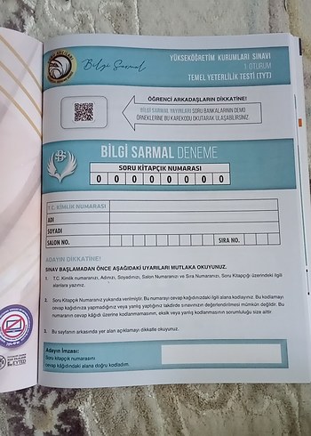  Beden Renk Krallar Karması 8'li TYT Denemeleri