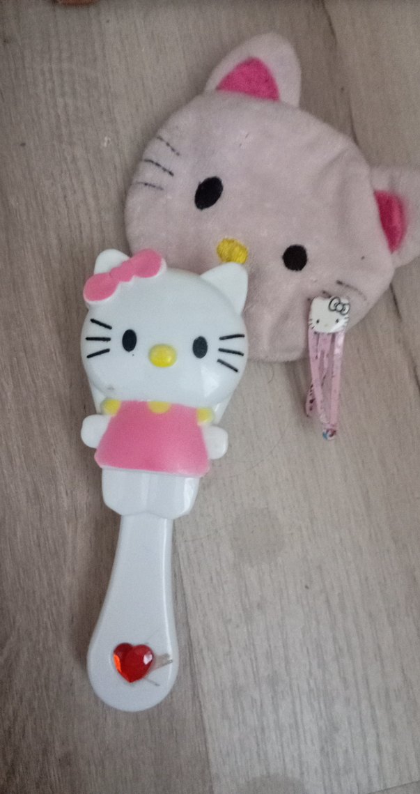 Pembe hello kitty tarak cüzdan toka - Görsel 3