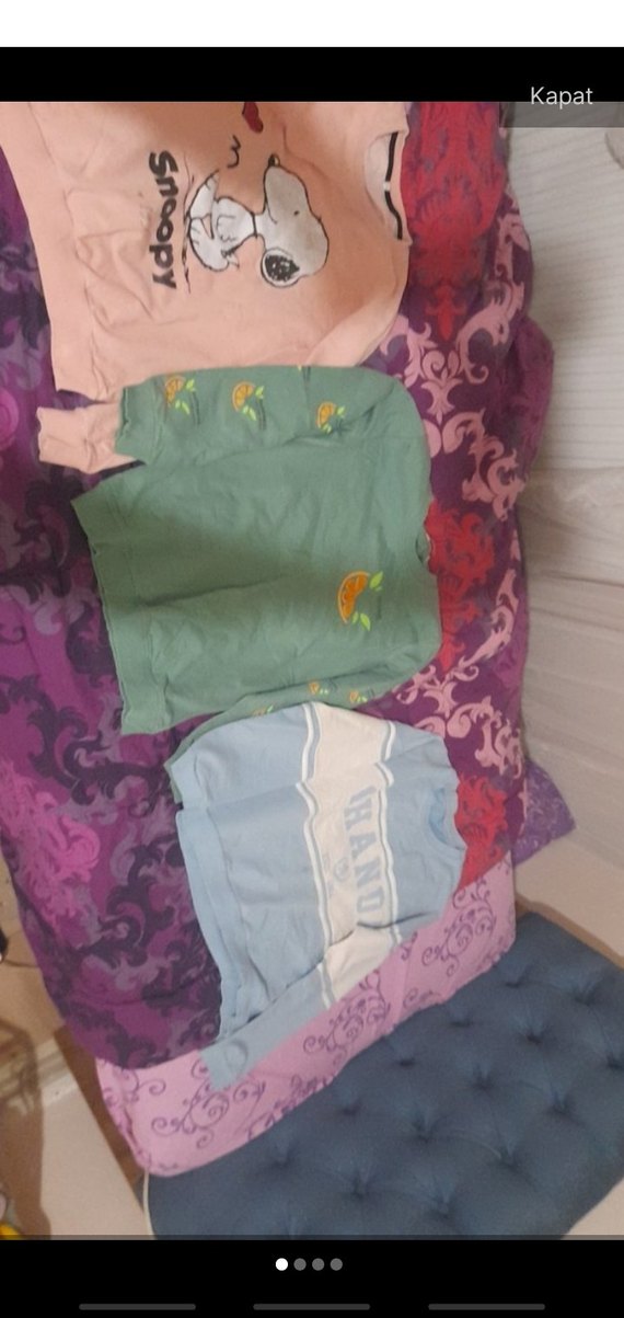 3 lü kiz Çocuk Sweatshirt - Görsel 2