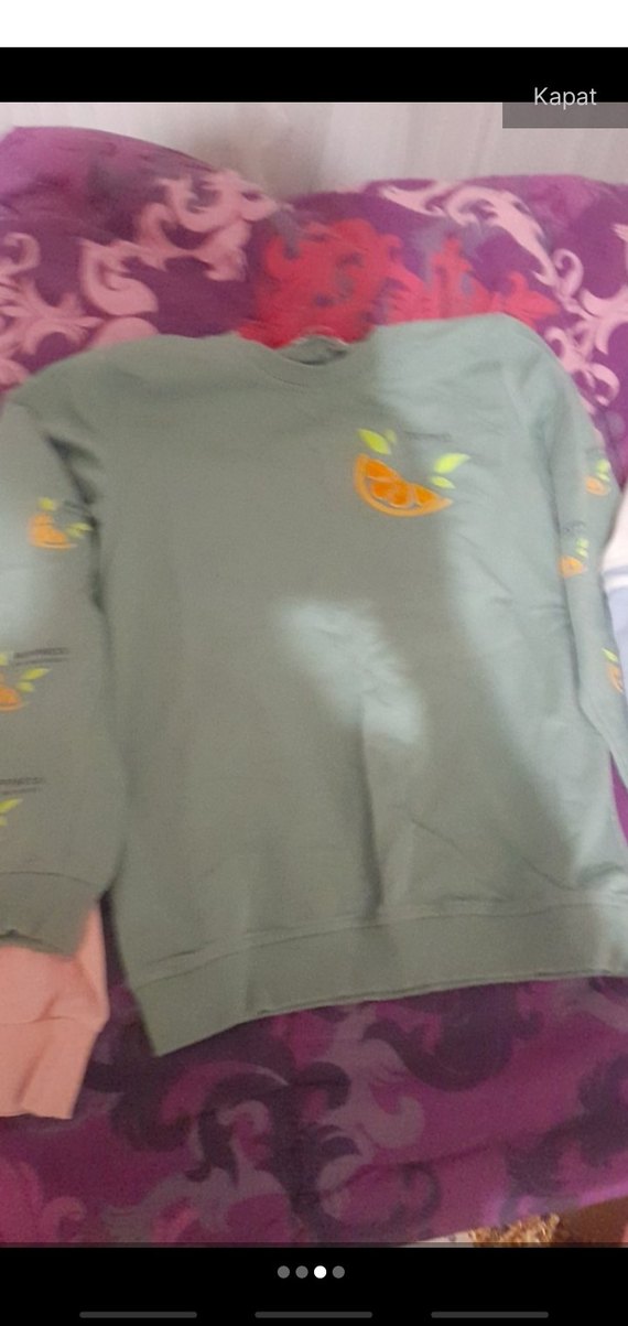 3 lü kiz Çocuk Sweatshirt - Görsel 3