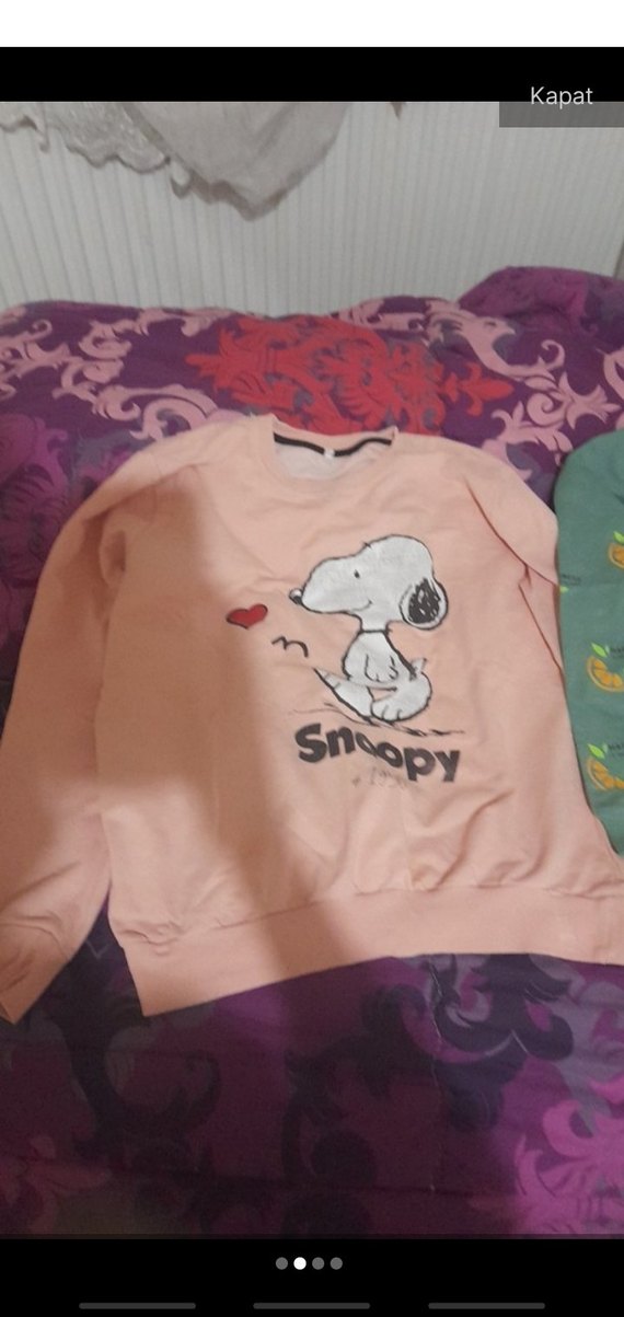 3 lü kiz Çocuk Sweatshirt - Görsel 4