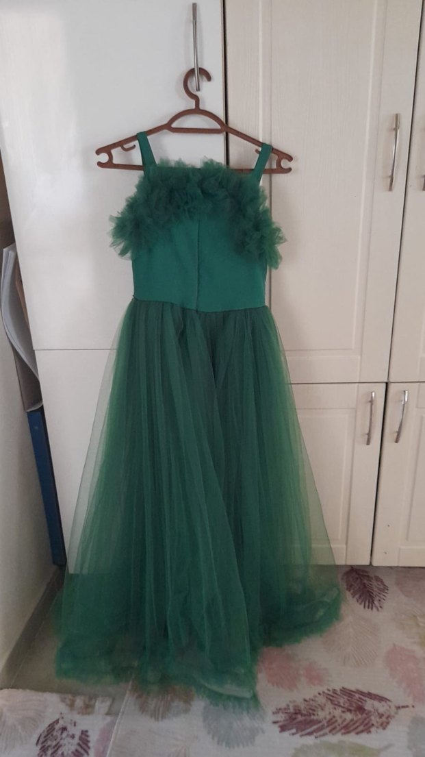 Acil Satılık! Özel Gün Elbisesi  1 Kez Giyildi (Temiz) - Görsel 4