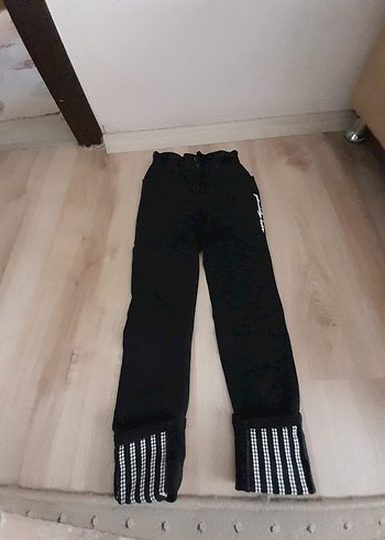 Diğer Erkek Siyah Bol Kesim Kot Pantolon