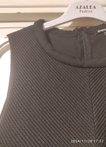 Siyah mango crop mini üst  - Görsel 5