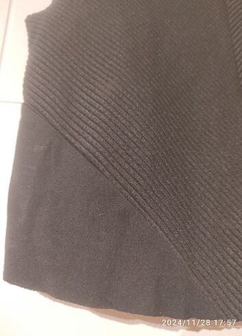 Siyah mango crop mini üst  - Görsel 7