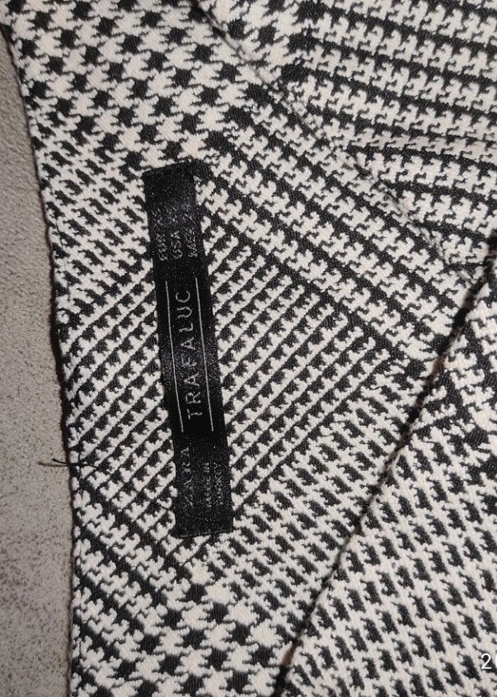 Zara ekoseli mini şort  - Görsel 5