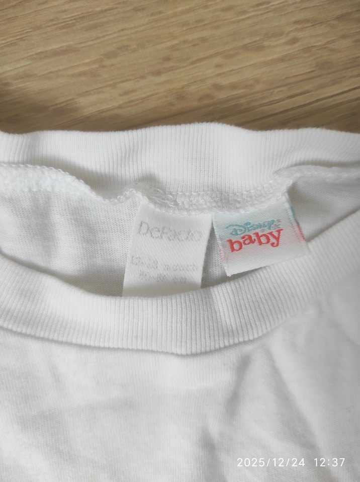 Disney Beyaz Mickey Mouse Baskılı Kız Tişörtü - Görsel 3