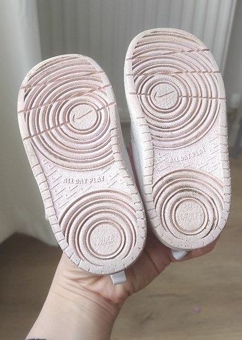 Kız Çocuk Pembe Cırt Cırtlı Spor Ayakkabı - Görsel 6