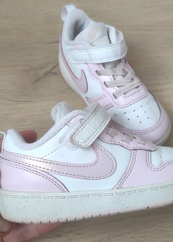 Kız Çocuk Pembe Cırt Cırtlı Spor Ayakkabı - Görsel 12