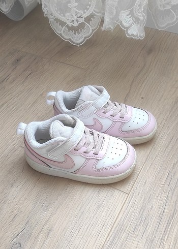 Kız Çocuk Pembe Cırt Cırtlı Spor Ayakkabı - Görsel 2