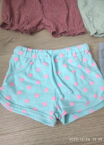 Basic Kız bebek Şortu - Görsel 3