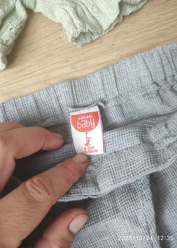 Basic Kız bebek Şortu - Görsel 5