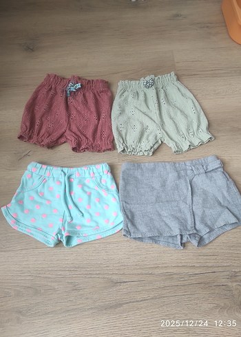 Basic Kız bebek Şortu - Görsel 2