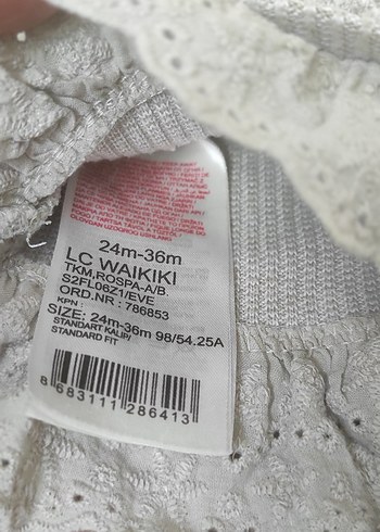 LCW Baby Basic çağla yeşili Kız Bebek Tayt - Görsel 14