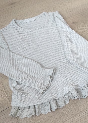 LCW Baby Basic çağla yeşili Kız Bebek Tayt - Görsel 11