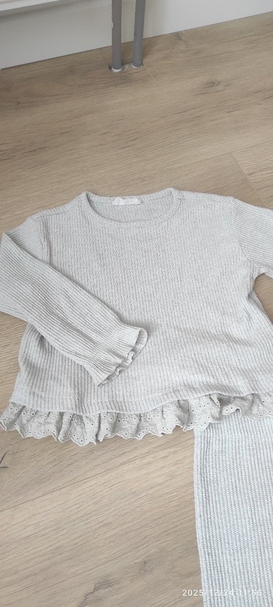 LCW Baby Basic çağla yeşili Kız Bebek Tayt - Görsel 5