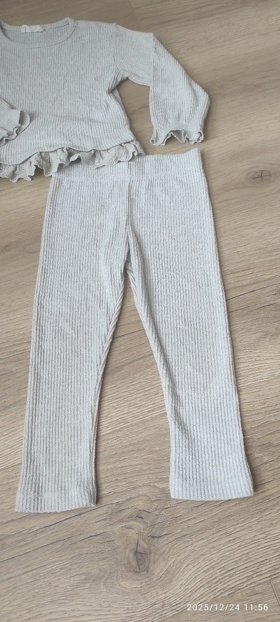 LCW Baby Basic çağla yeşili Kız Bebek Tayt - Görsel 4