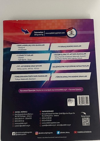  AYT Matematik Soru Bankası - Gelişim İzleme Serisi