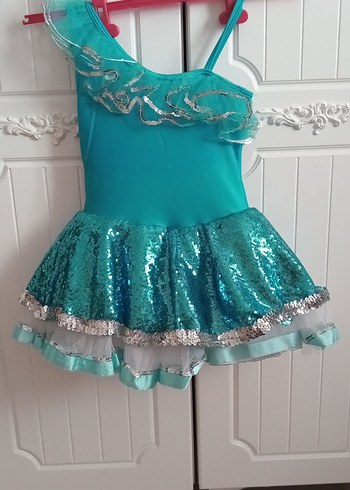 HM marka Kız çocuk dans doğum özel gün elbisesi - Görsel 2