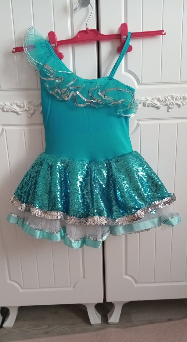 HM marka  Kız çocuk dans  doğum  özel gün elbisesi - Görsel 2